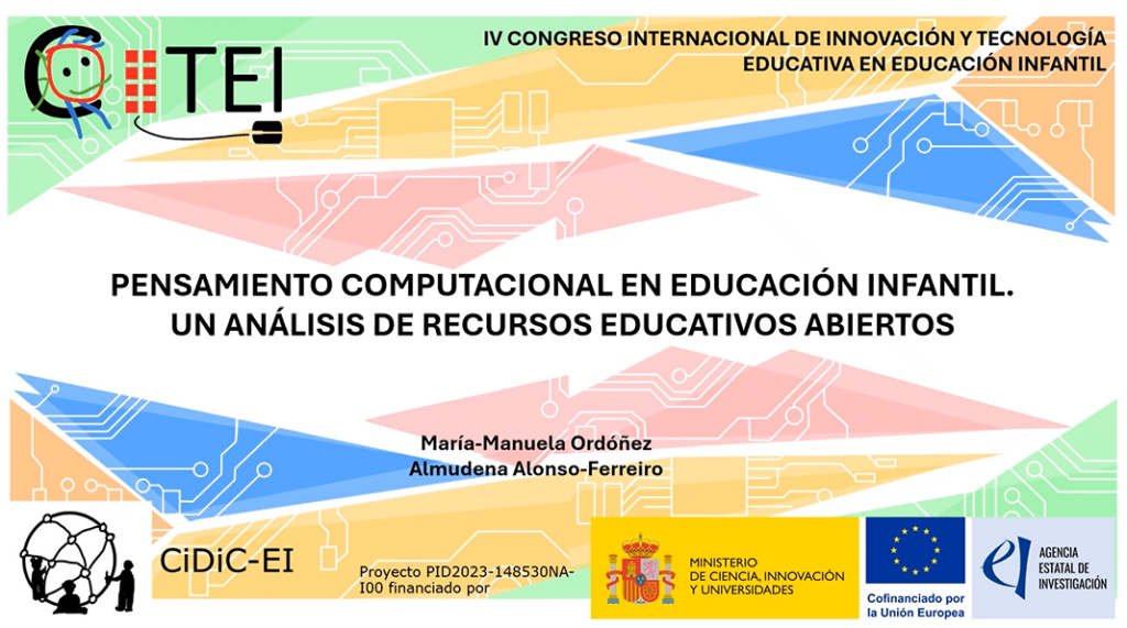 RITME en el IV Congreso Internacional de Innovación y Tecnología Educativa en Educación Infantil